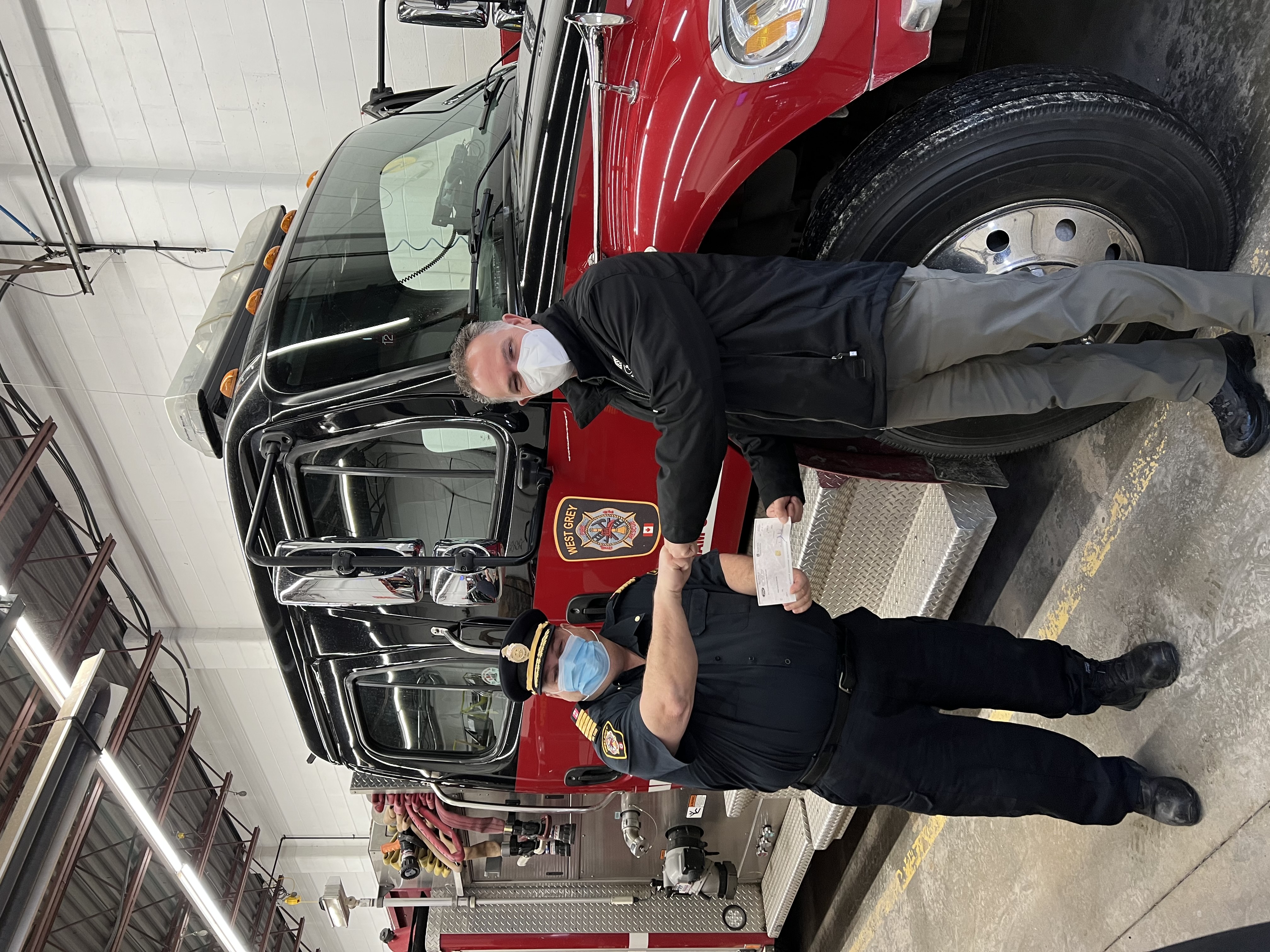 West Grey Fire Department receives donation 