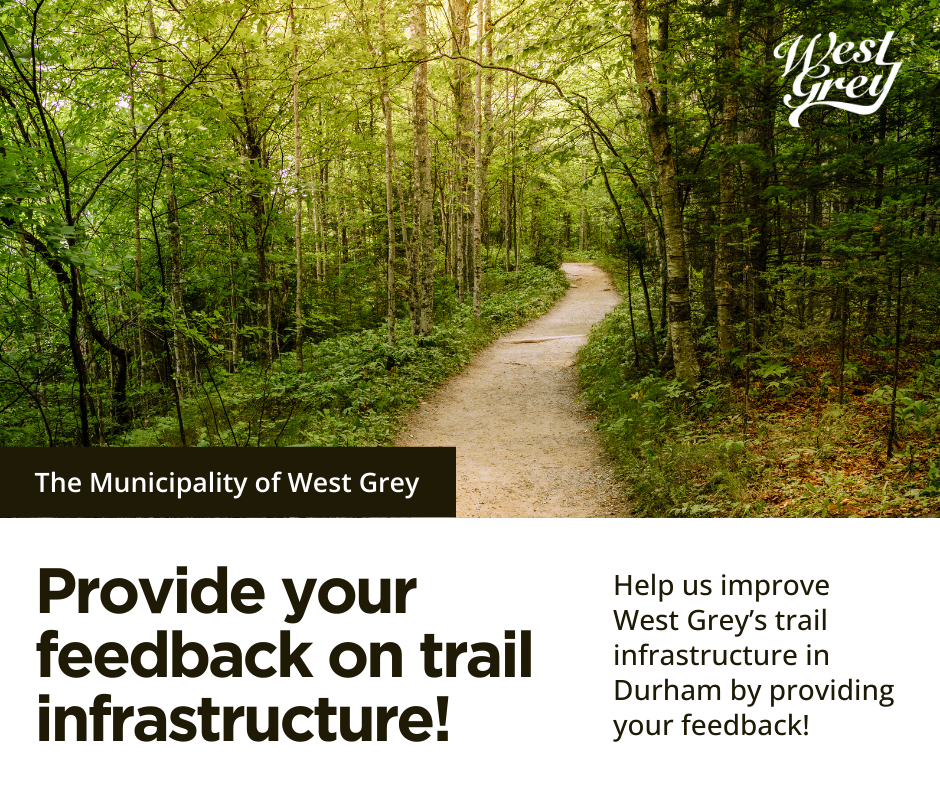 Trails infrastructure feedback